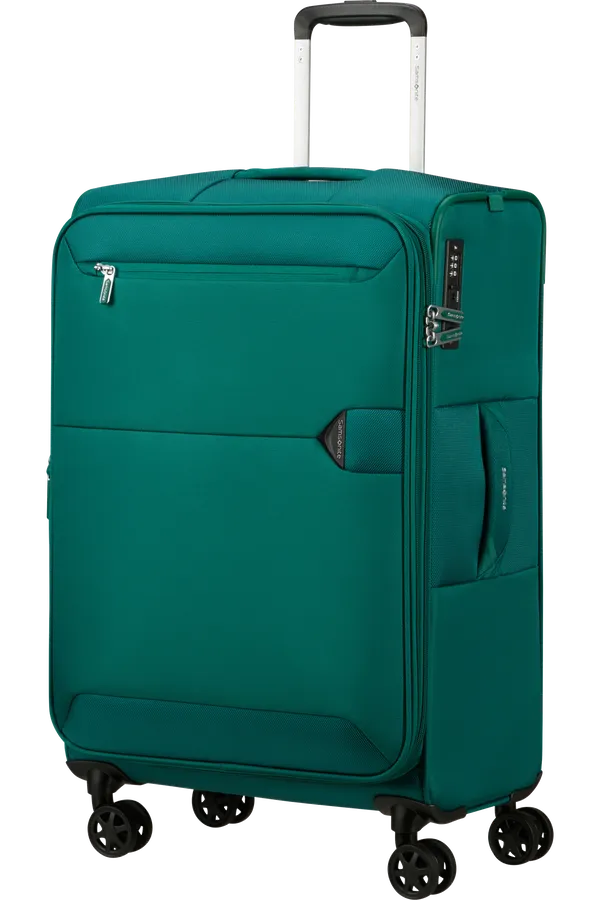 Samsonite. Urbify Trolley espandibile (4 ruote) 68cm. Colore: Pine Green