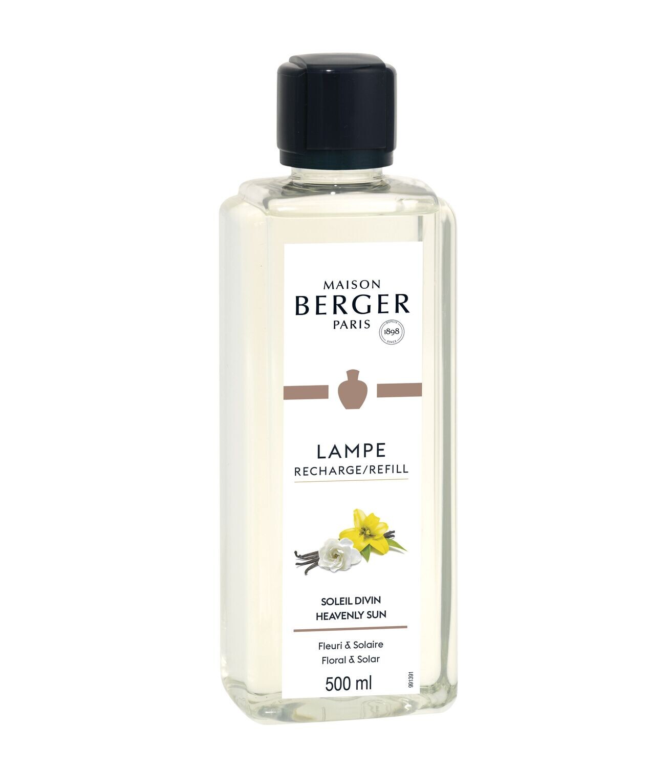 Maison Berger. Soleil Divin 500ml. Ricarica Lampe Berger.