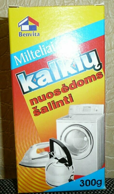 Milteliai kalkių nuosėdoms šalinti 0.3kg