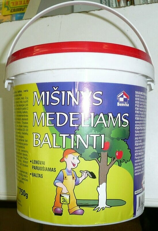 Mišinys medeliams baltinti (kibirėlis) 750g