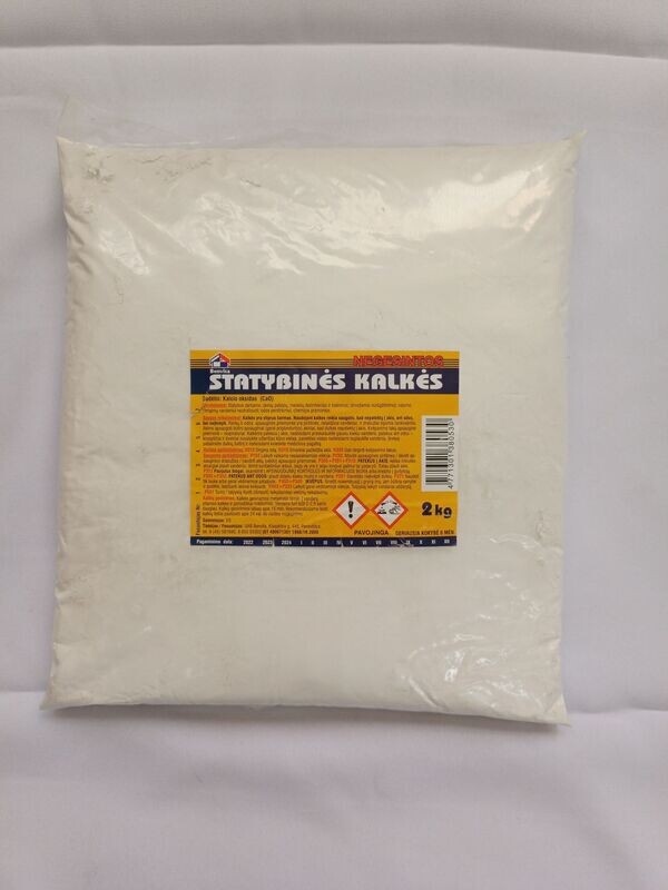 Kalkės negesintos 2kg