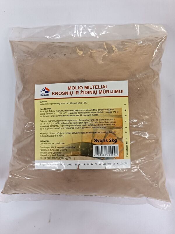 Molio milteliai 2kg