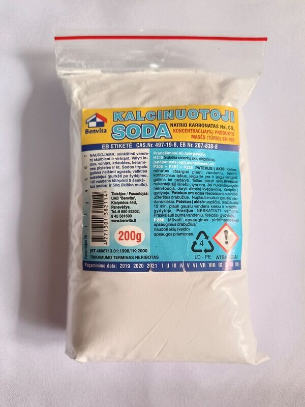 Kalcinuota soda 200g