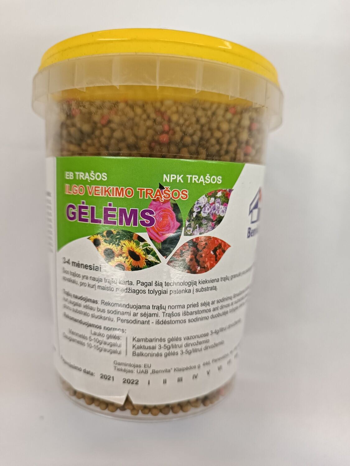 Gėlėms ilgo veikimo 3-4 mėn. 0,5kg