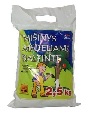 Mišinys medeliams baltinti 2,5kg