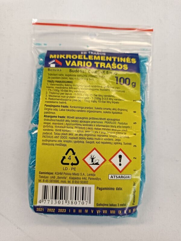 Vario mikroelementinės trąšos 100g