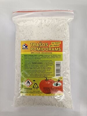 Trąšos pomidorams (laistymui) 0,5kg