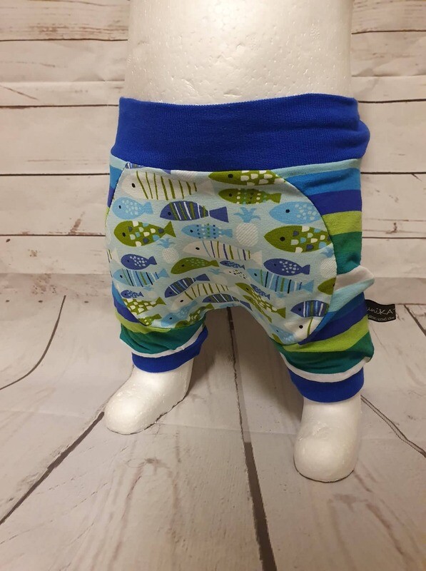 Hose Fische Gr. 50/56