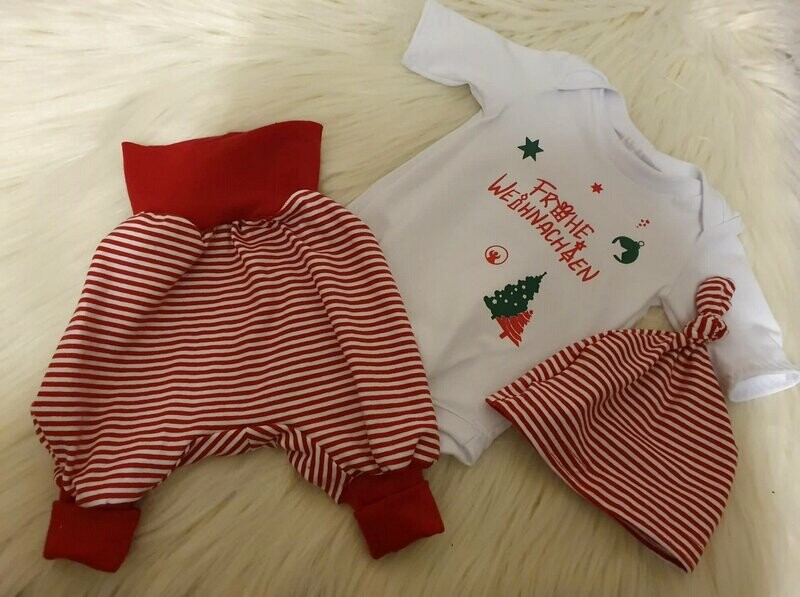 Weihnachtsset Gr. 50 Frohe Weihnachten