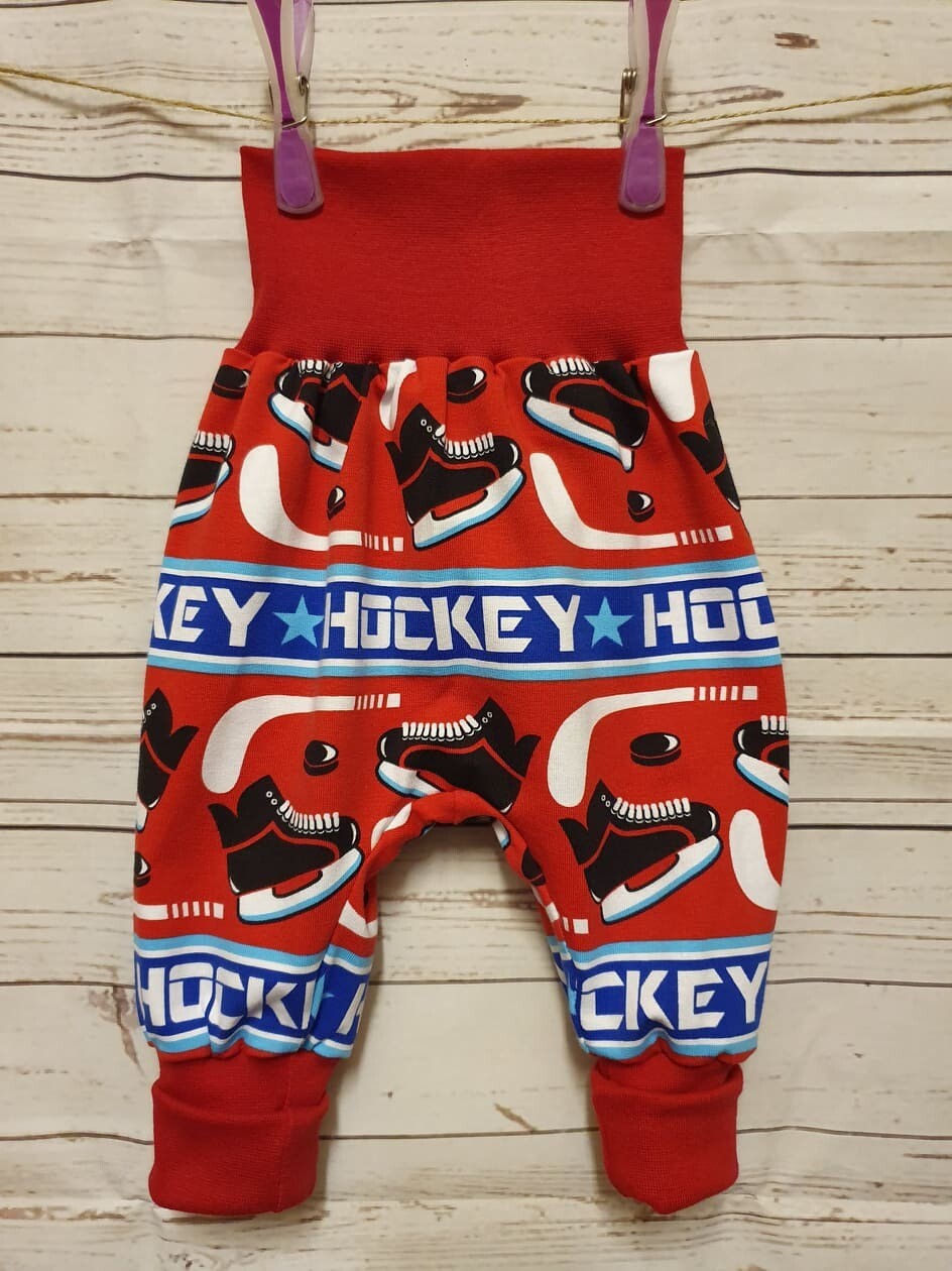 Mitwachshose/Pumphose Hockey Gr. 74/80