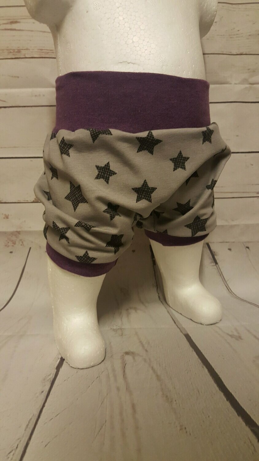 Individualisiert kurze Pumphose/Mitwachshose Gr. 56-116