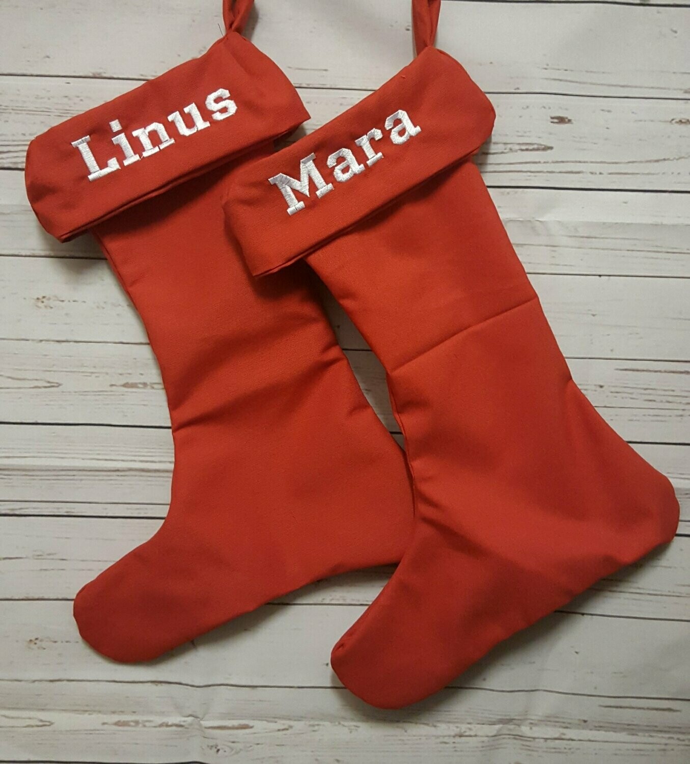 Individualisiert Nikolausstiefel mit Name