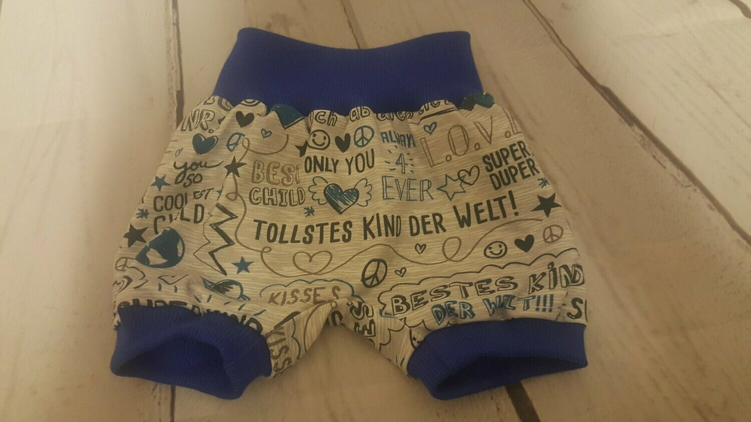 Kurze Pumphose Bestes Kind Gr. 56/62