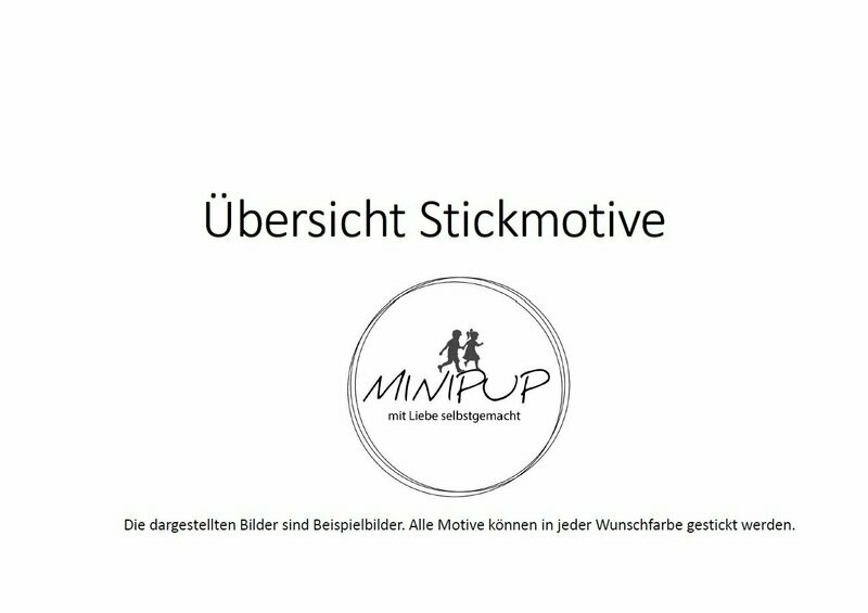 Übersicht Stickmotive
