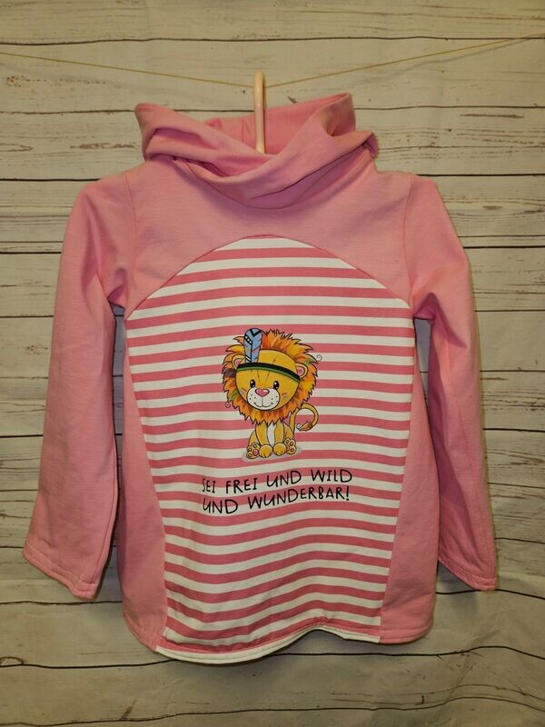 Hoodie Sei frei und wild Gr. 110