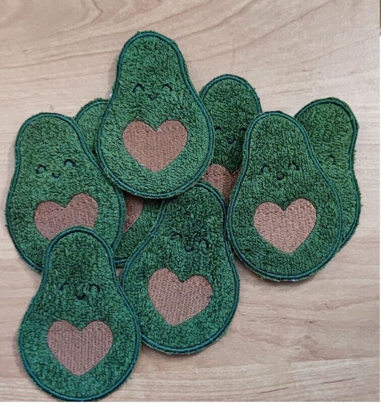 Abschminkpads Avocado 3er Set