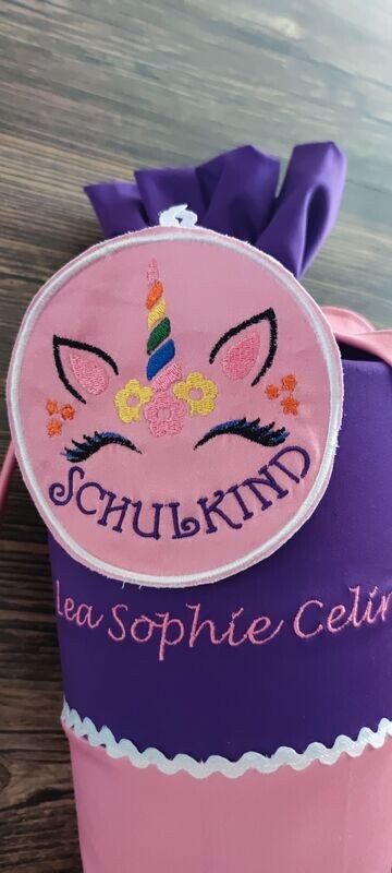 Individualisiert Anhänger Kletti Aufnäher Button mit Motiv