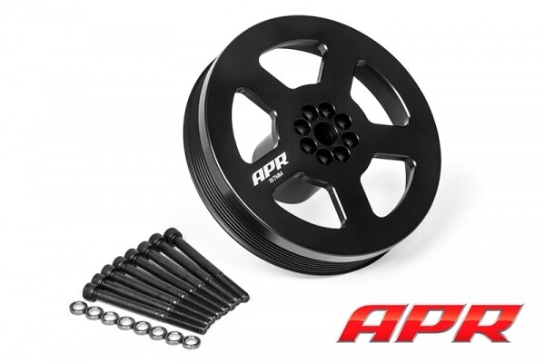APR 3.0 TFSI Supercharger Crank Pulley with Belt
