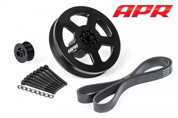 APR 3.0 TFSI Supercharger Drive and Crank Pulley with Belt (Press on) + belt