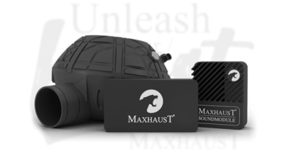 Maxhaust Sound Actuator + hoge tonen speaker (inclusief installatie)