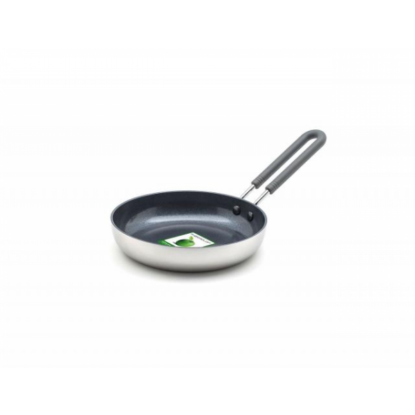 Greenpan poêle stainless steel / céramique mini 14 cm