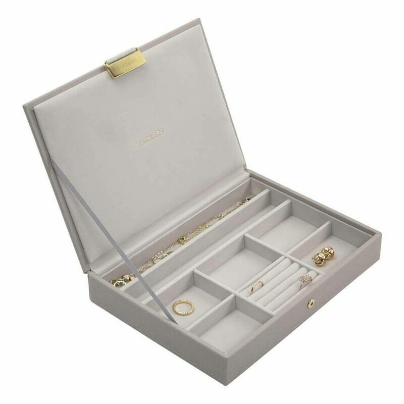 Stackers boîte à bijoux classic top taupe