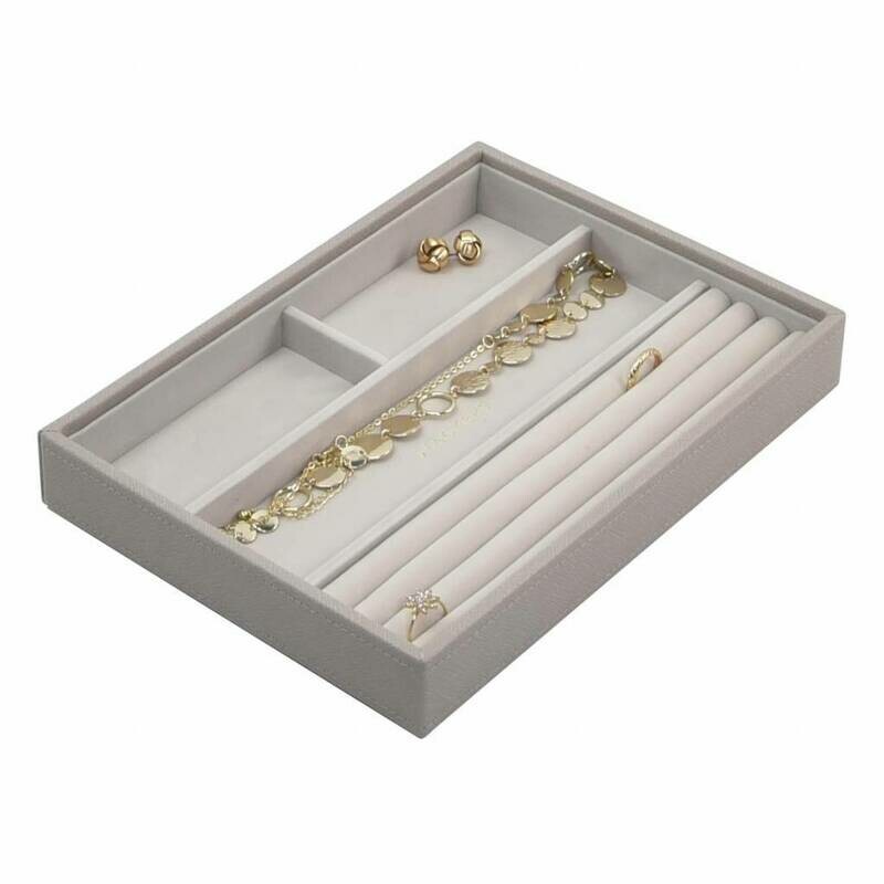 Stackers juwelenlade classic 4 vakken taupe