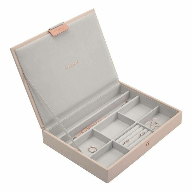 Stackers boîte à bijoux classic top blush