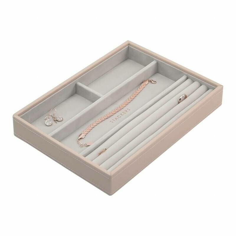 Stackers juwelenlade classic 4 vakken blush