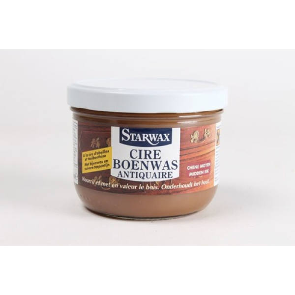 Starwax Cire antiquaire bois ciré (chêne moyen) 375 ml
