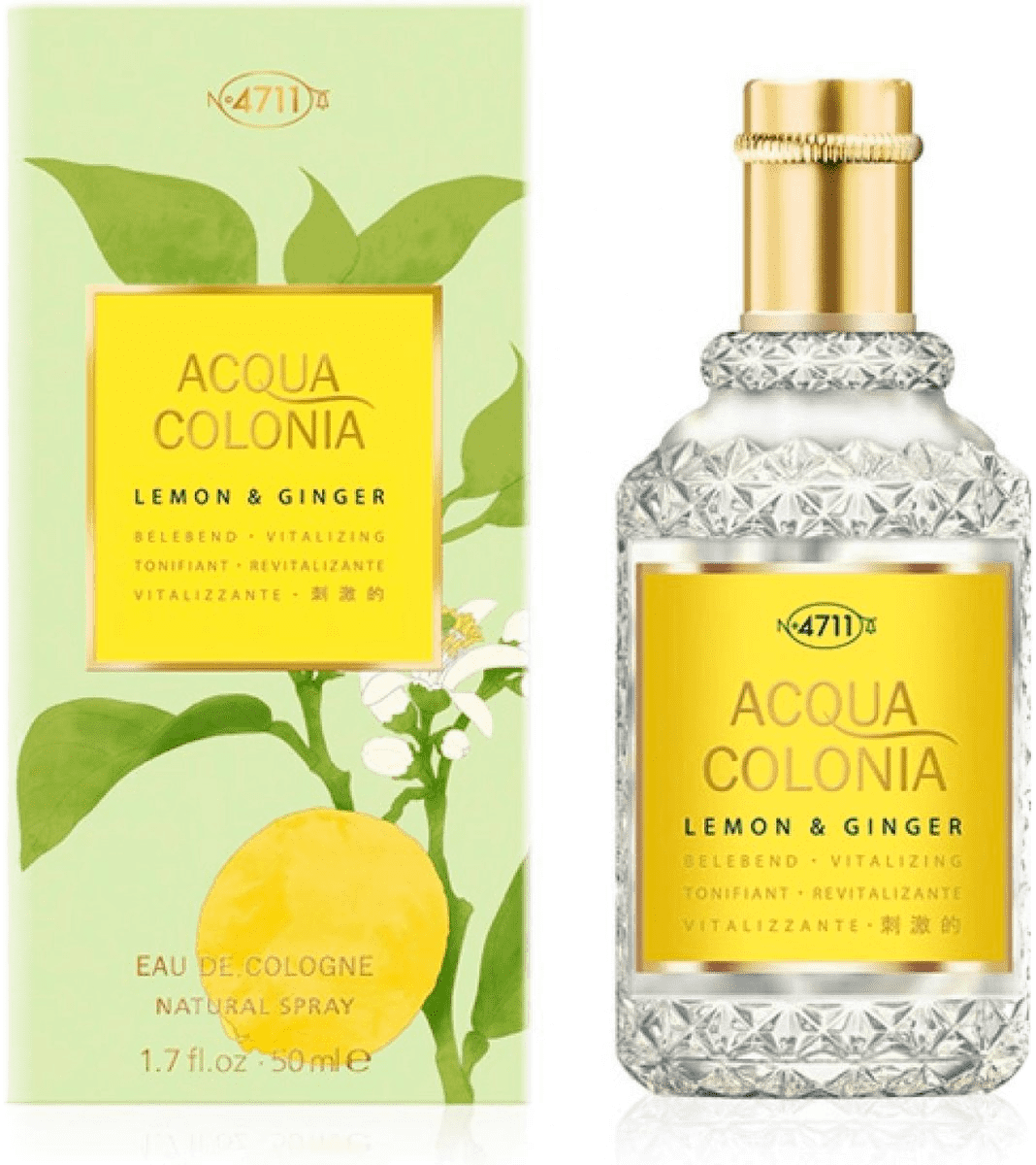 4711 Aqua Colonia Lemon & Ginger 50 ml