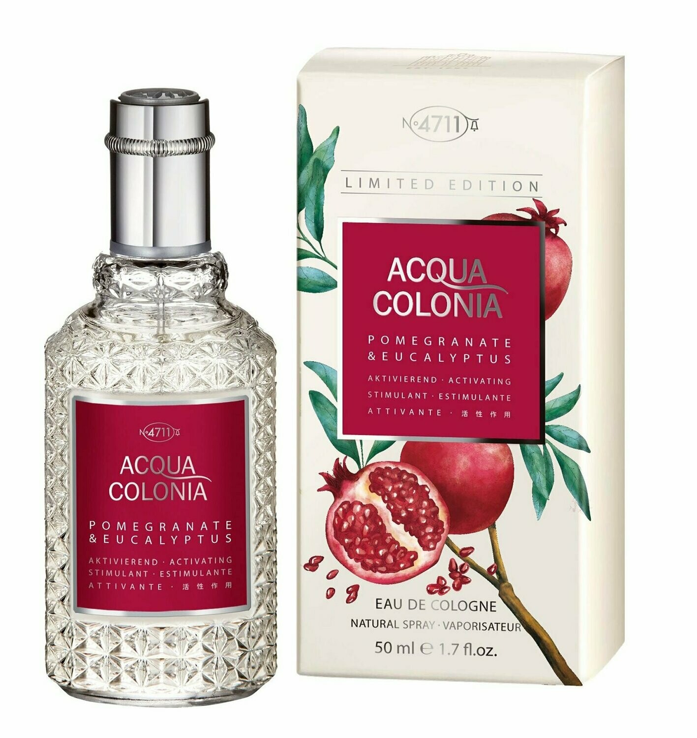 4711 Aqua Colonia Pomegranate & Eucalyptus 50 ml