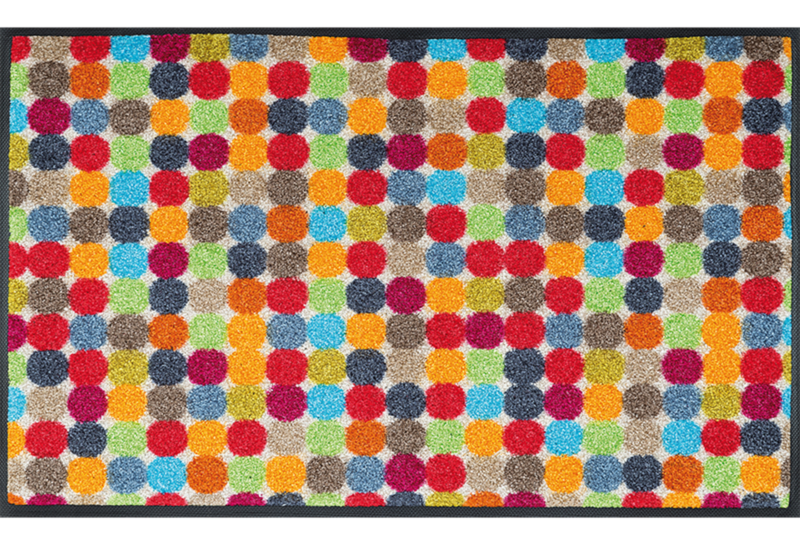 Wash+dry mat Mikado Dots 50 x 75 cm