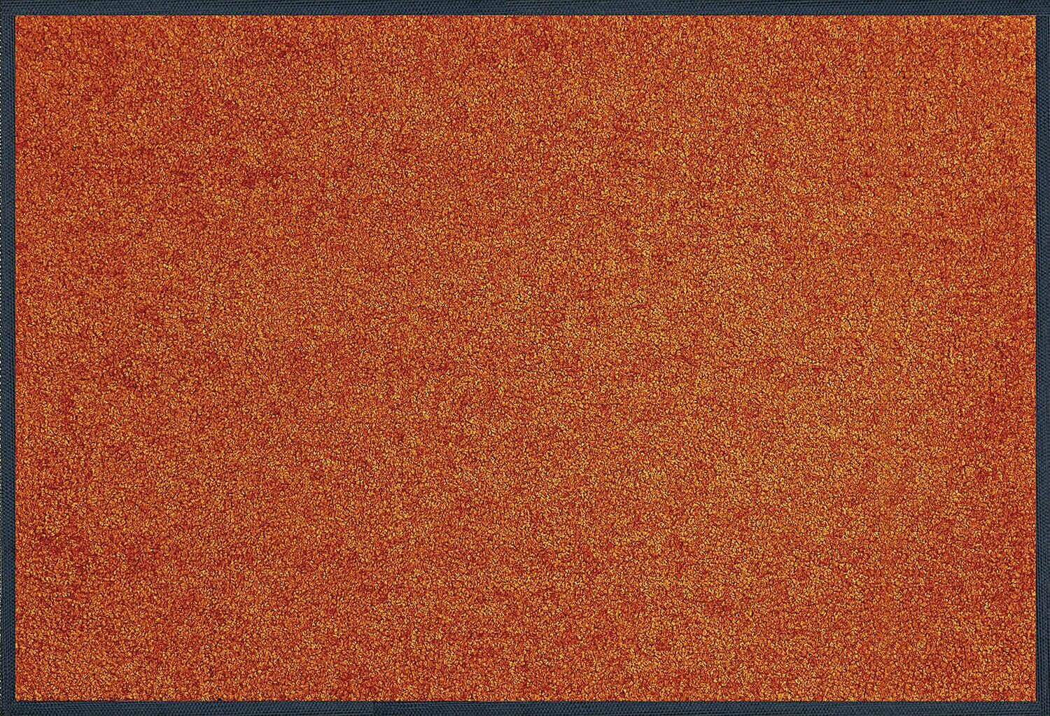 Wash+dry mat monocolor Burnt Orange 40 x 60 cm