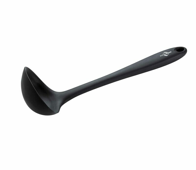 soeplepel siliconen 28 cm zwart küchenprofi