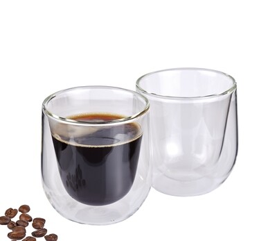 verre à café double paroi s/2 Verona 0,15 L.