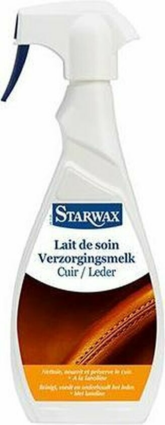 Starwax verzorgingsmelk leder 500 ml