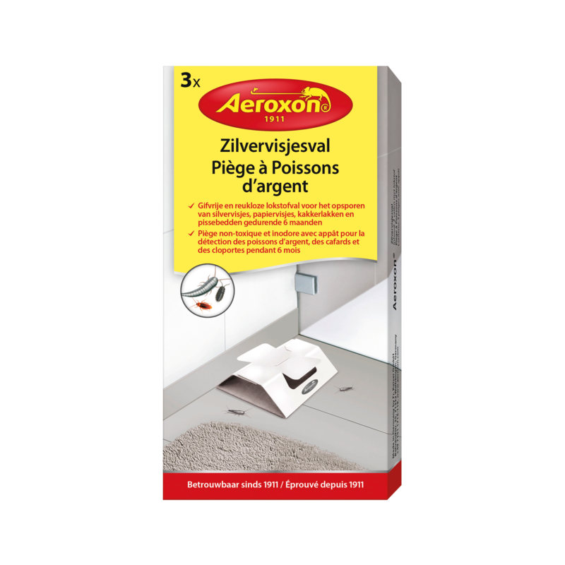 Aeroxon Piège à Poissons d'Argent 3 pcs.