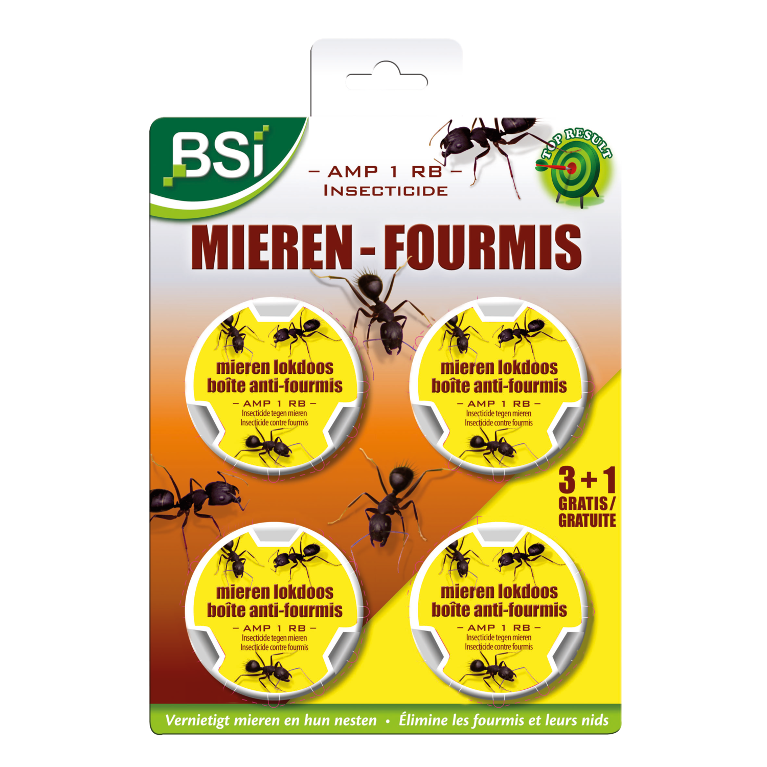 Boîtes Anti-fourmis 10g BSI 3+1