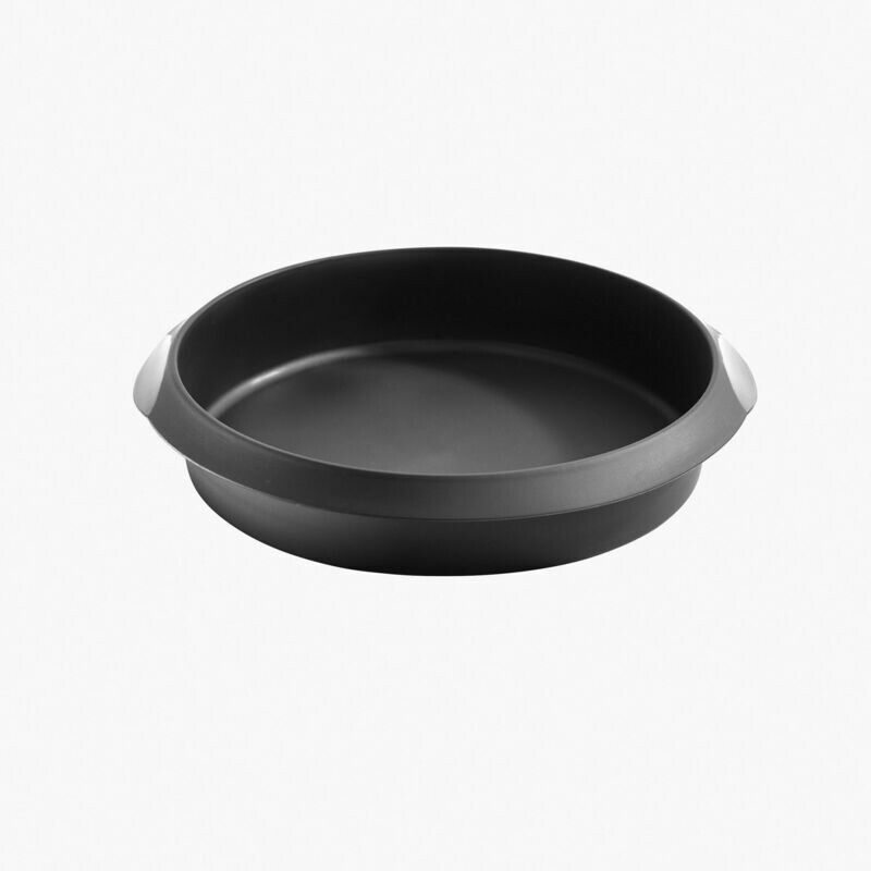 moule à tarte en silicone noir Ø 26M H 5.7CM