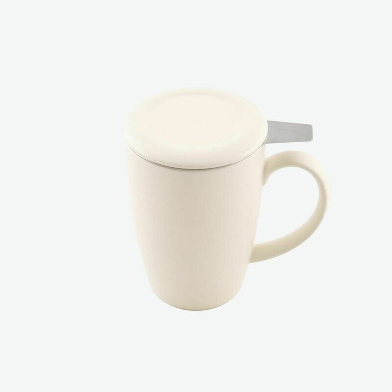 tasse avec infuseur à thé et couvercle 400 ml