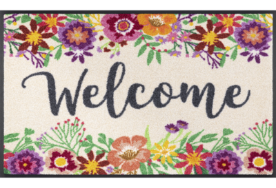 Wash+dry tapis Welcome Blooming 50 x 75 cm