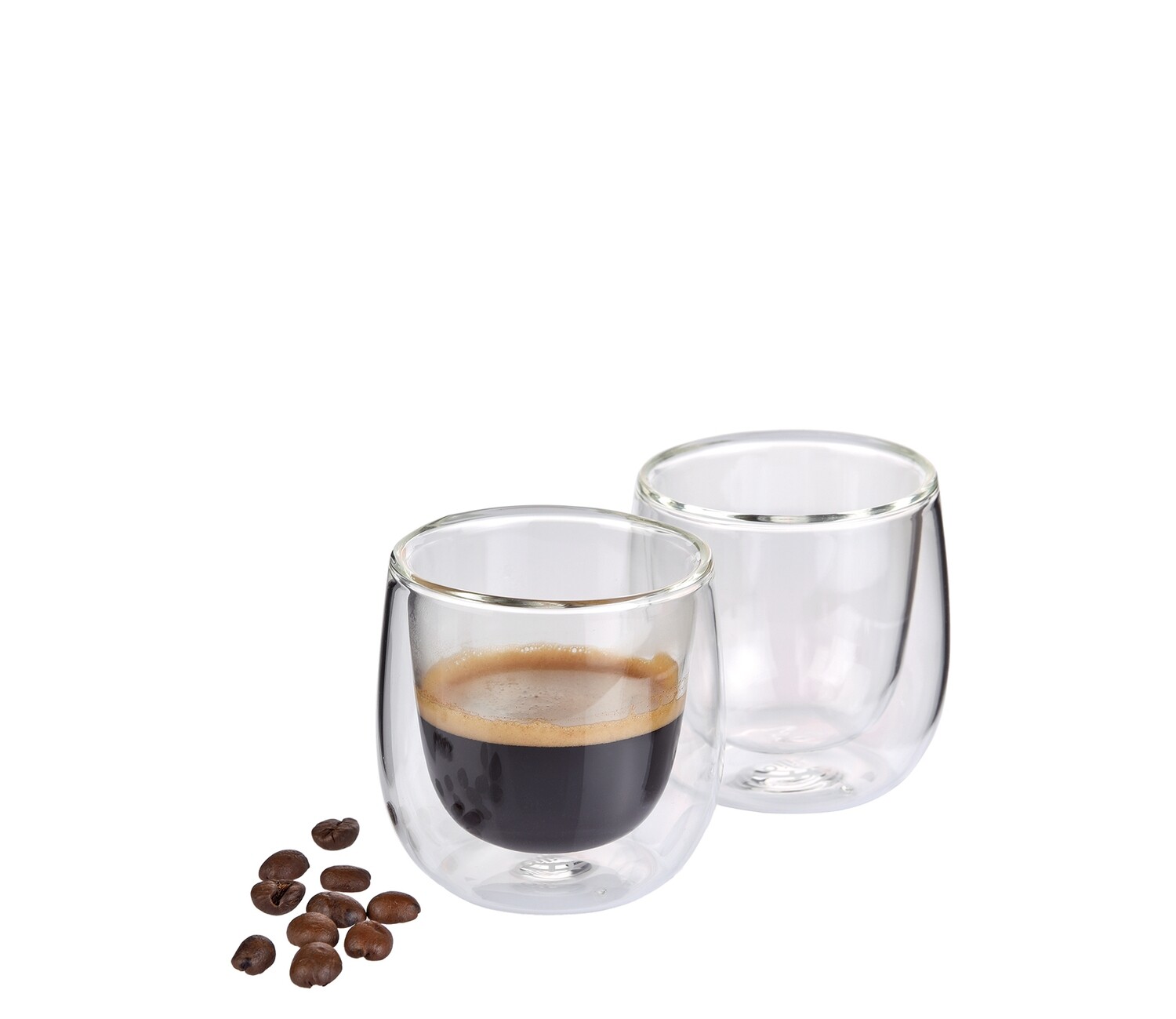 espressoglas dubbelwandig s/2 Verona 0.08 L