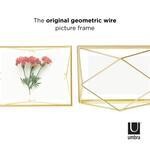 Fotokader prisma geometric frame 10x15 gold