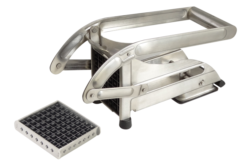 frietsnijder inox met 2 inzetten - la bonne graine