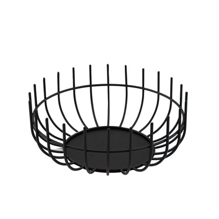 mand wire zwart by Tore Bleuzé Ø 25CM