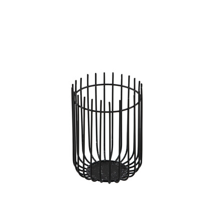 kaarshouder wire zwart by Tore Bleuzé Ø 8.2CM