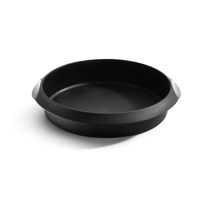 moule à cake/gâteau silicone lékué Ø 26M H 5.7CM noir