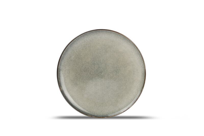 Assiette plate 20cm vert/bleu Meridian S&P