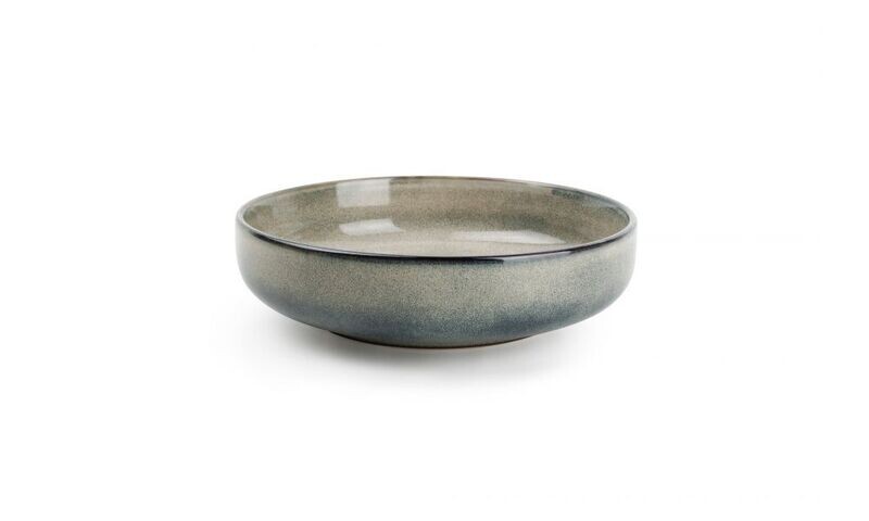 Assiette creuse / assiette de pâtes 22xH6cm vert/bleu Meridian s&P